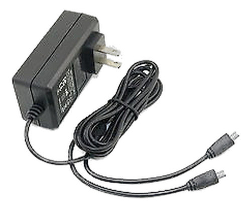 6.5 Ft Ac/dc Adaptador 4a Carga Rápida Usb Micro Punta Doble 0