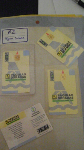 Tarjeta De Telefonica De Argentina Paginas Doradas Nva Gp1 3 0