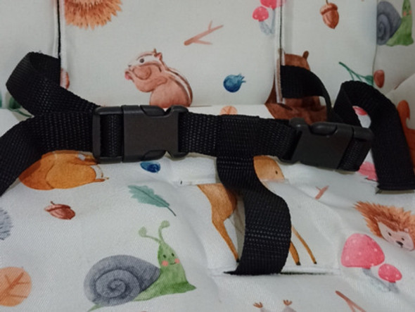 Cinturón Sillita De Comer Silla Alta Bebe Arnes 3 Puntos 1