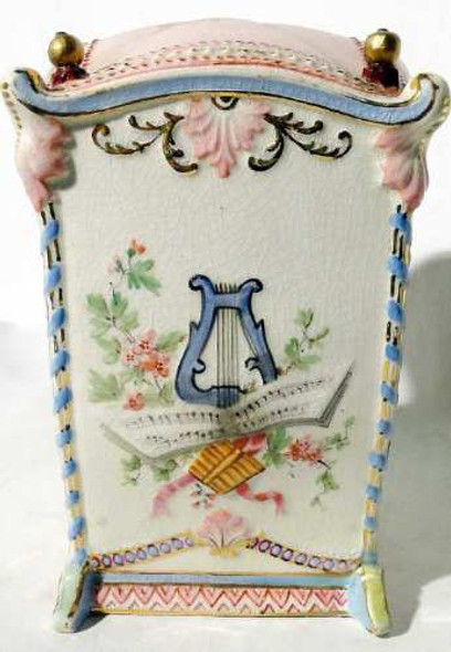 Antigua Porcelana Policromada    Arte Antica Antiguedades 1