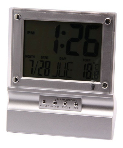 Reloj  Alarma Multifuncion  Con Luz 0