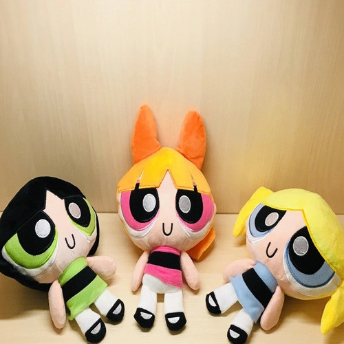 Peluche Chicas Super Poderosas Hermosas Importadas X 3 1