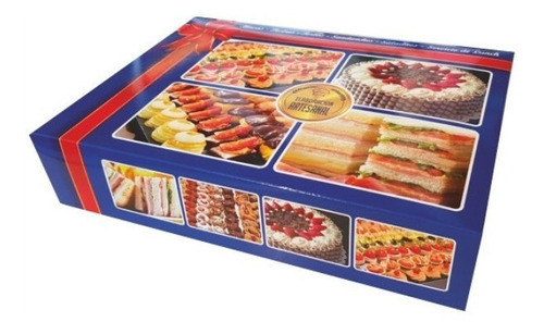 Cajas Masas Imp. Generica - 1 Kilo- 30x22x6,5 Cm - 50 Unid 0