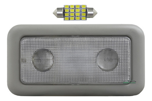 Lanterna Luz Teto Central Uno Vivace Fire Way Fiorino + Led 1