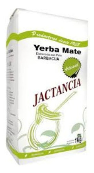 Yerba Mate Jactancia 1kg Barbacuá 0