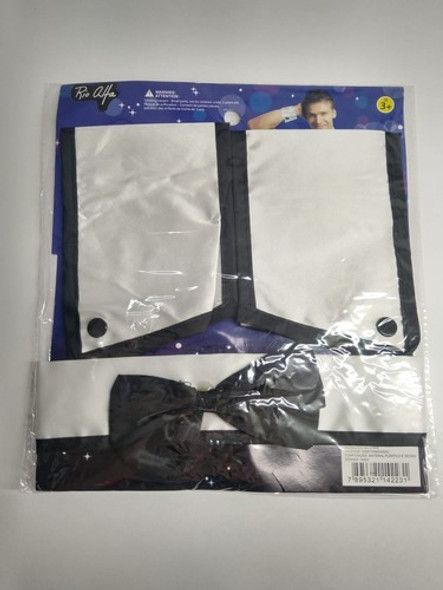 Kit Gogoboy Gravata Munhequeira Acessório Fantasia Festa 1