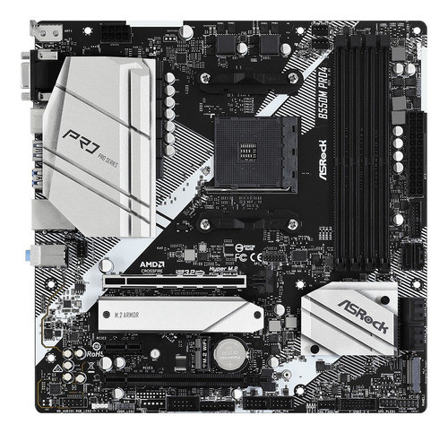 Motherboard Asrock B550m Pro4 Amd Am4 Tranza 1