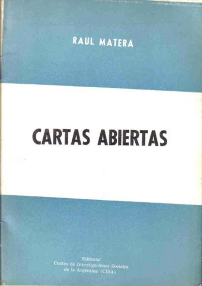 Cartas Abiertas - Matera Cisa 0