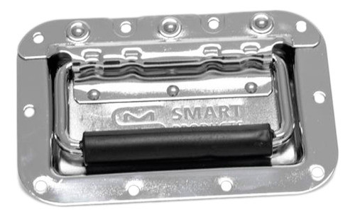 Alça Embutir Média Smart Metal Cromada Com Mola Para Case 0