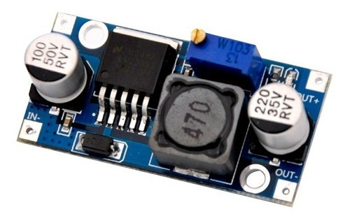 5 Unidades Modulo Fuente Step Down Lm2596 1.25v A 35v 3a 1