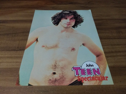 (mp557) John Travolta * Shaun Cassidy * Poster Pinup 28 X 21 0