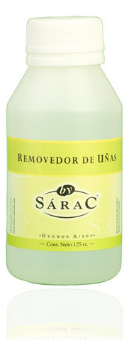 Removedor Esmalte Semipermanente De Uñas By Sarac X 125 Ml 0