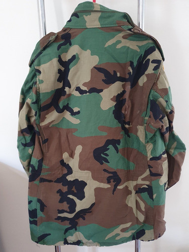 Jaqueta Militar Americana M65 Woodland / Medium Regular V1m 1