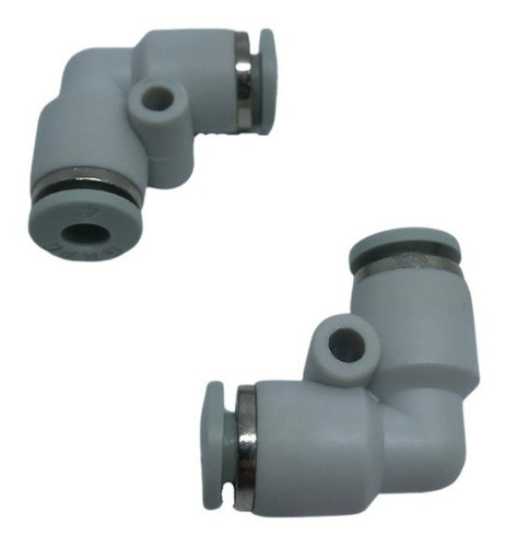 Conexão Cotovelo Engate Rápido União Mangueira Tubo 4mm 4pçs 1