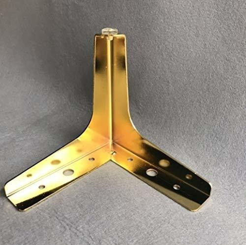 Patas Metalicas Doradas Para Muebles- Altura 15 Cm Pack X 4 1