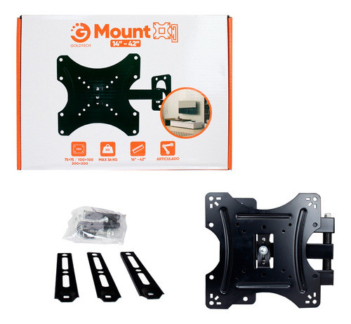 Soporte P/ Tv Monitor Led Lcd 14 A 42'' Goldtech I Css ® 0