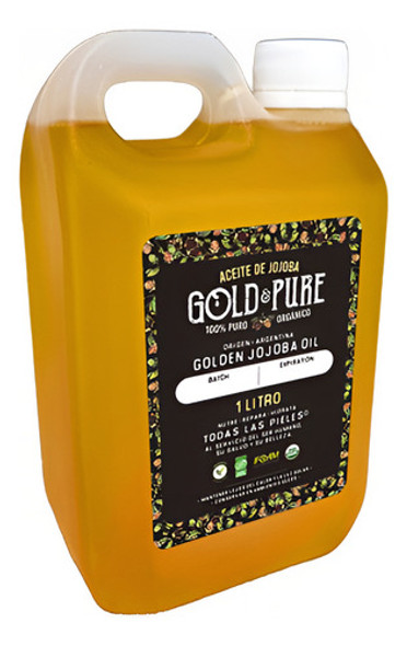 1 Litro Bidón | Aceite De Jojoba 100% Puro | Premium 0