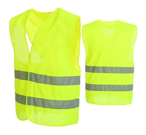Chaleco Reflectivo Seguridad Reglamentario Fluo Norma En471 1
