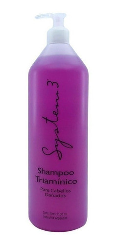 Shampoo Cabello Dañado Reparador Triaminico System 3 1100ml 0
