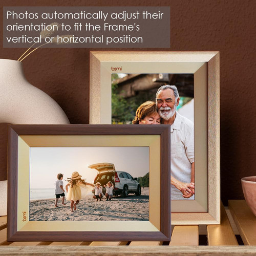 Marco Digital Bemi De 10,1  | 2 Regalo De Marco Exterior Int 1