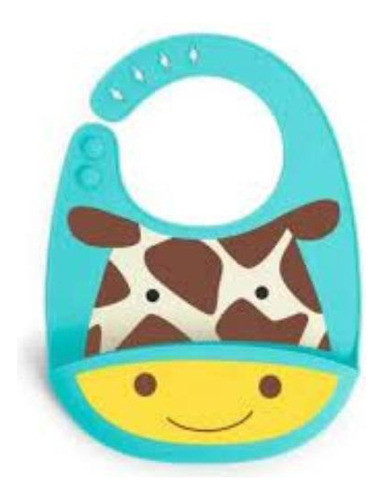 Babero De Silicona Jirafa Skip Hop 0