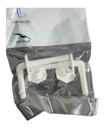Juego De Tornillos Para Asiento Mod. 351 Blanco - Derpla 1