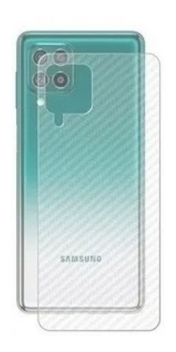 02 Películas Verso De Fibra Carbono P/ Galaxy M62 Tela 6.7 0