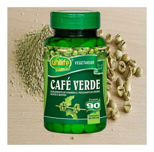 Café Verde Adelgazante, Diurético, Antioxidante - 180 Caps. 1