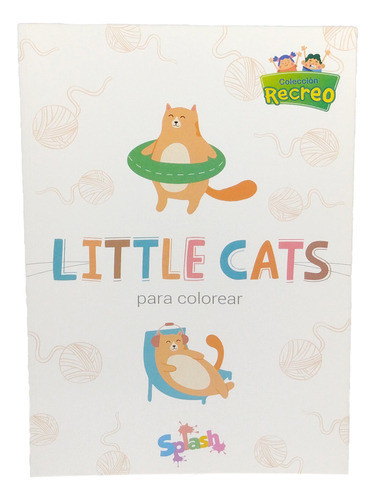 Libro Para Colorear Recreo Little Cats Ploppy 120701 0