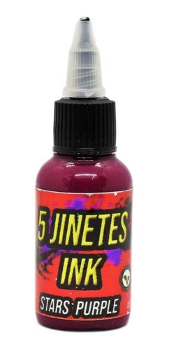 Tinta Tattoo 5 Jinetes Ink 1oz. Stars Purple 0