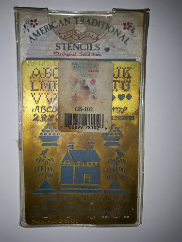 American Traditional Stencil Original 1992 Vintage Made Usa 0