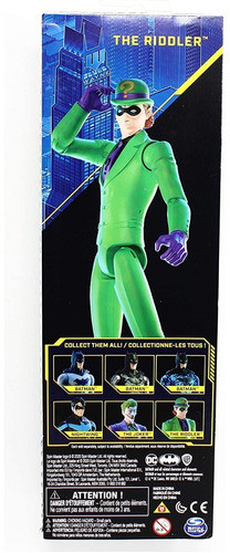 Figuras Básicas - Dc 30 Cm - Acertijo / Riddler - Originales 1