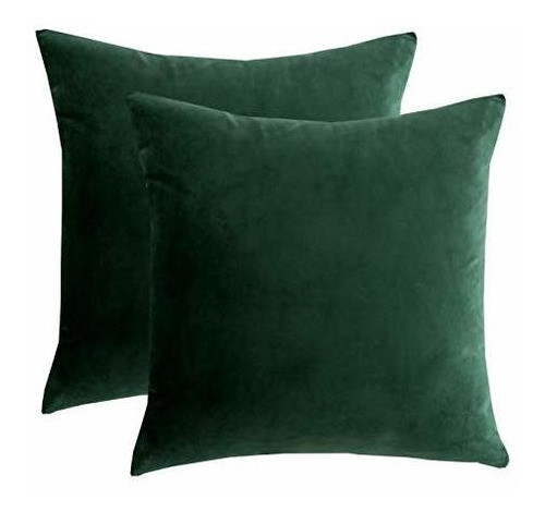 Fundas De Almohada Decorativas De Terciopelo Rainroad Fundas 0