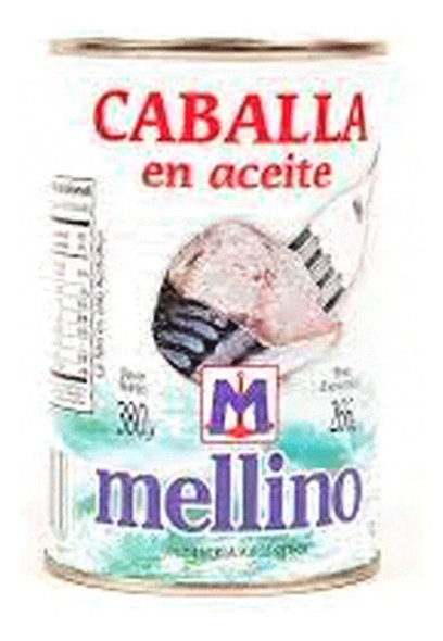 Pack X 12 Caballa Mellino En Aceite X 380 Grs 0