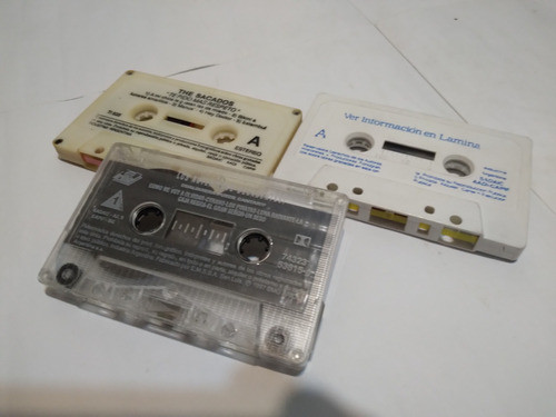 Casetes Rock Argentino Lote X 3! Sin Tapas 0