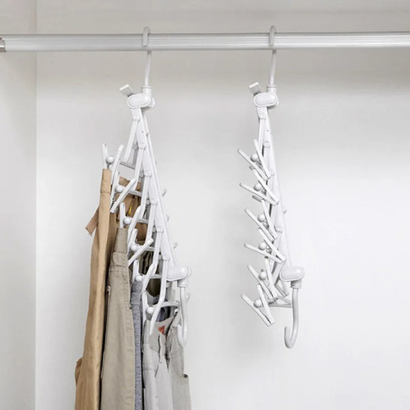 Varal Cabides Cabideiro Para Guarda Roupas Retrátil Multiuso 1