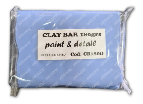 Clay Bar Arcilla Descontaminante 180grs - Calidad Premium 0