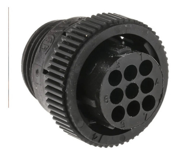Conector Tyco Amp Cpc Plug 9 Vías 206708-1 0