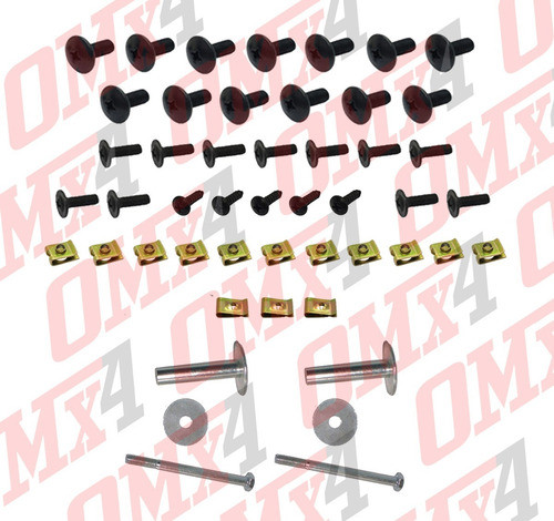 Kit Tornillos Armado Carenado Moto Zanella Zb Tunning 1