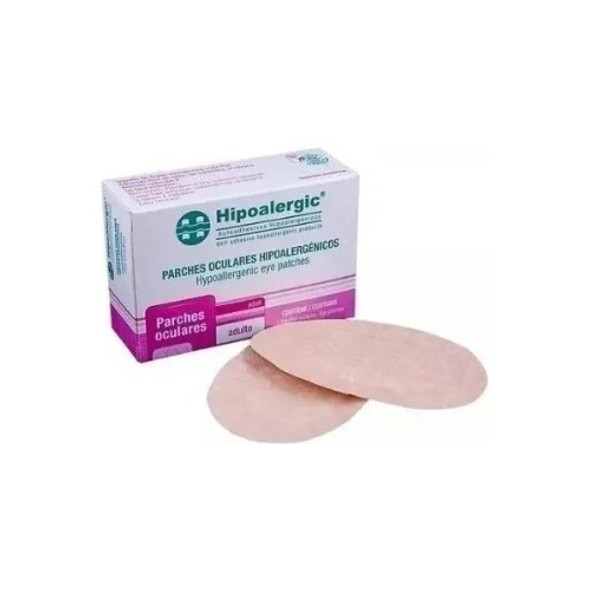 Parche Protector Ocular Adhesivo Adultos Hipoalergic X 20uni 0