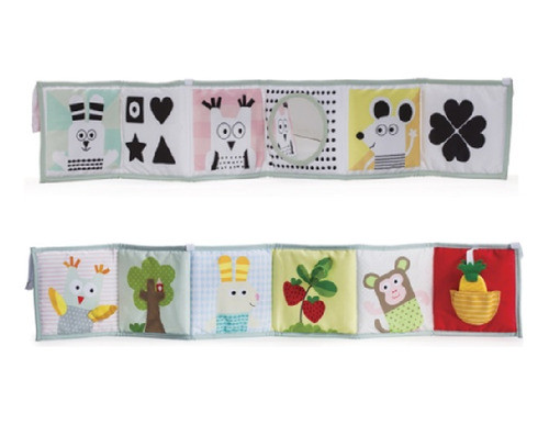 Libro Taf Toys Para Cuna Con Texturas Y Recortes 3 En 1 Ub 0