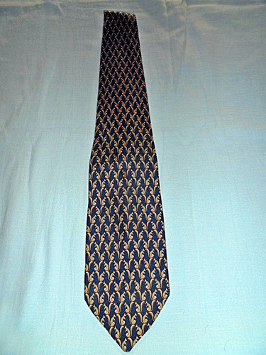 Corbata De Seda Italiana Palais Des Doges Paris New York 0