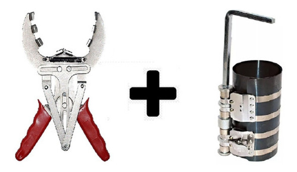 Kit Alicate Extensor E Cinta Anel De Pistão 0