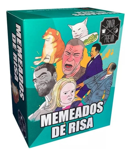 Juego De Mesa Memeados De Risa Cartas Santa Previa Cod 9612 0