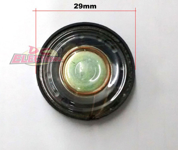 Parlante Mylar Para Portero Telefono 29mm 8 Ohms 0,25w 0