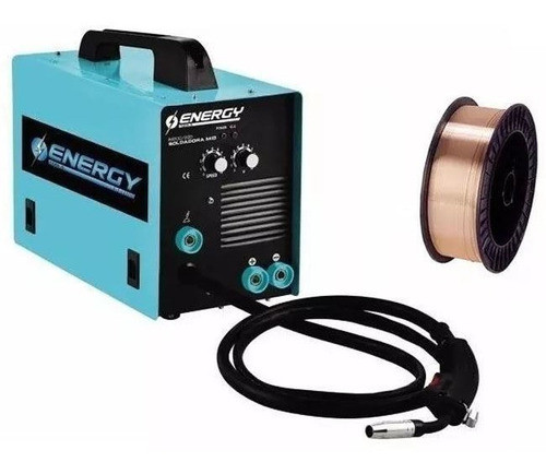 Soldadora Inverter Mig Energy 200a 13kg + Alambre Im200 -- 0