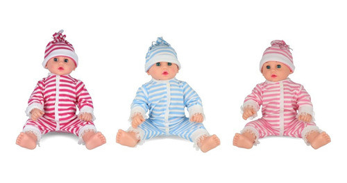 Bebote Clásico Infantil De Juguete Con Ropa De Colores 1