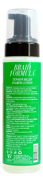Loção Espumante Ebin Trança Cabelo Tea Tree E Aloe 250ml 1