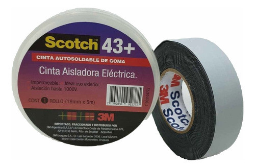 Cinta Aisladora 5m 43+ Autosoldable 0