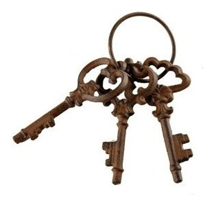 Juego De Tres Llaves De Hierro Deco 14,5 Cm 0